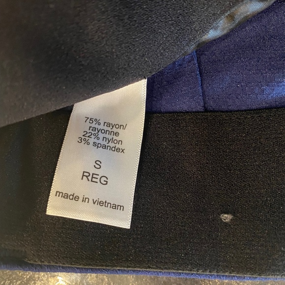 Blue Skinny Dress Pant - Picture 5 of 5
